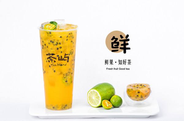 嶼藍灣鮮果茶舍得用好料，當然出好茶